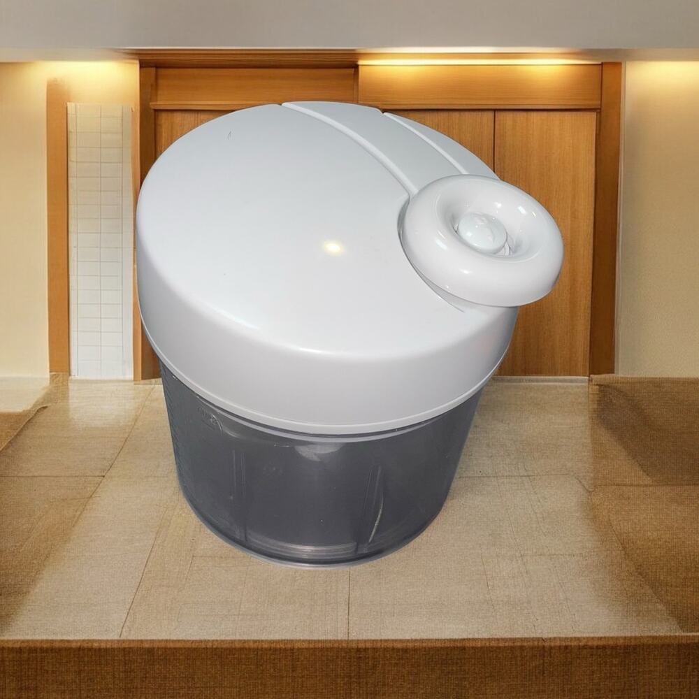 Pampered Chef White and Gray Food Chopper